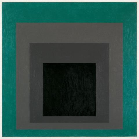 Josef Albers - Homage to the Squares "Stele and Patina"