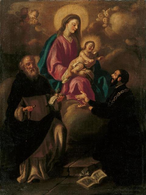 Francesco Parise - MADONNA MIT ZWEI HEILIGEN.